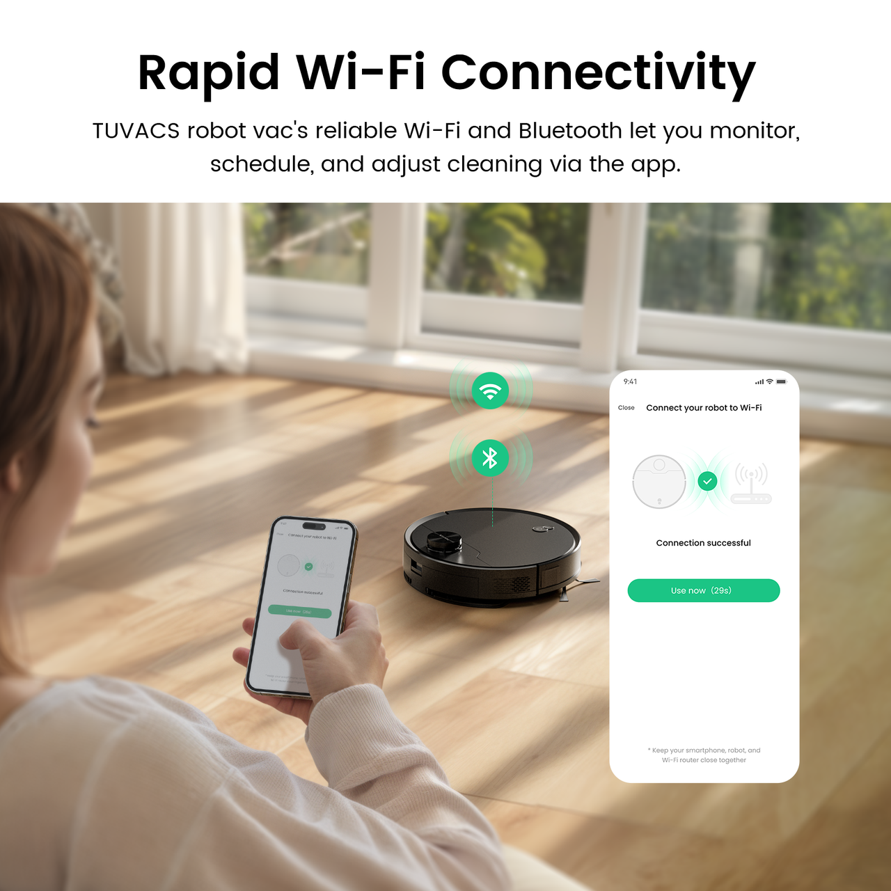 Tuvacs T10 Pro Lidar Robot Vacuum