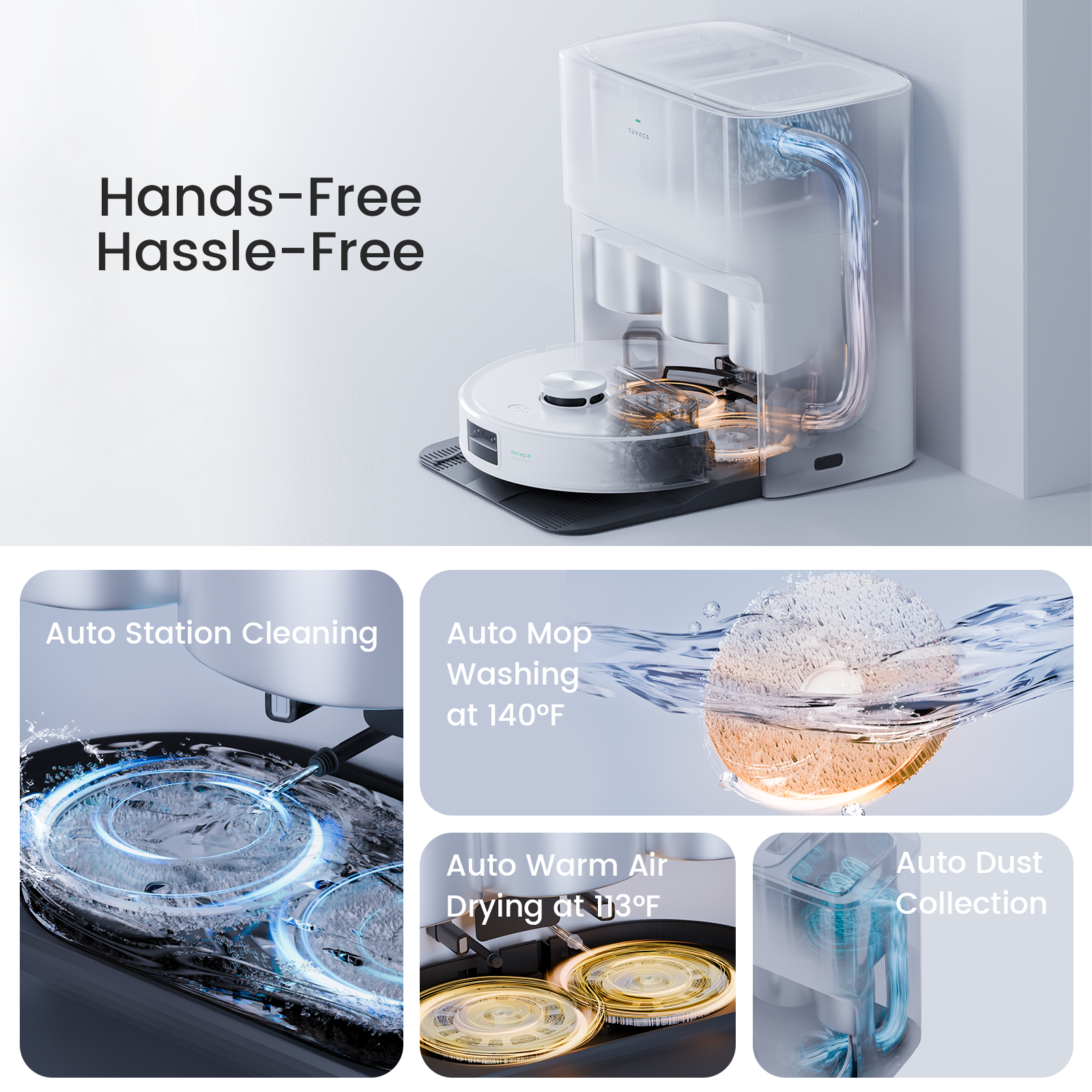 Tuvacs Q10 - Best Lidar Robot Vacuum