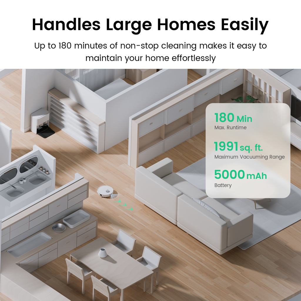 Tuvacs Q10 - Best Lidar Robot Vacuum