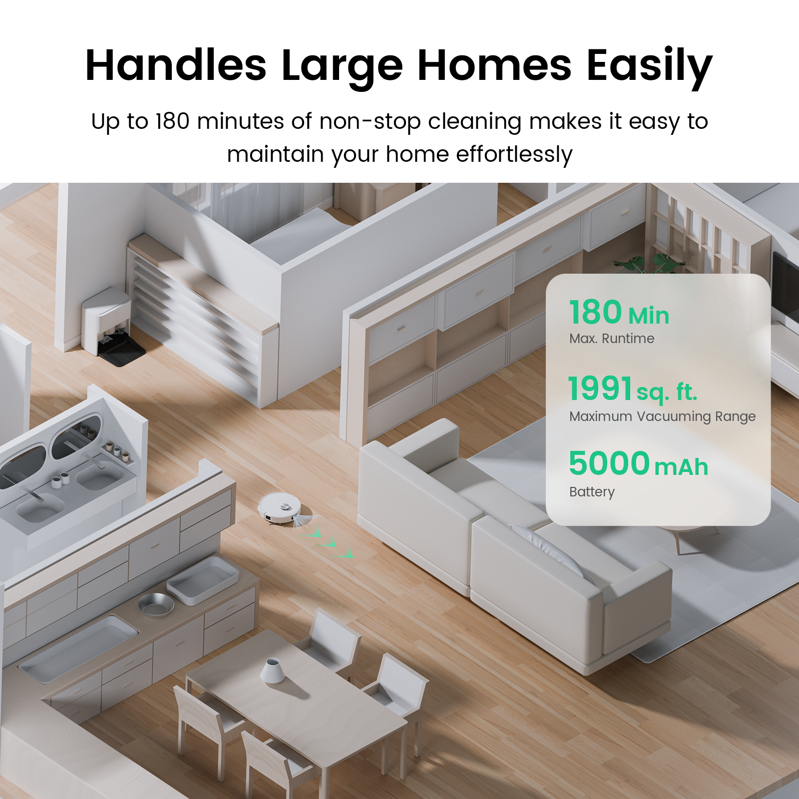 Tuvacs Q10 - Best Lidar Robot Vacuum